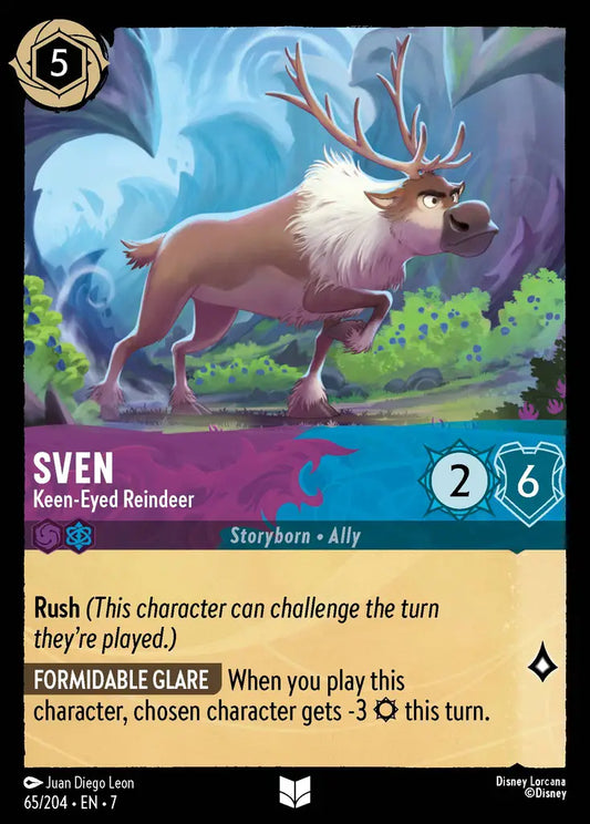 Sven - Keen-Eyed Reindeer 65/204 (Archazia's Island)