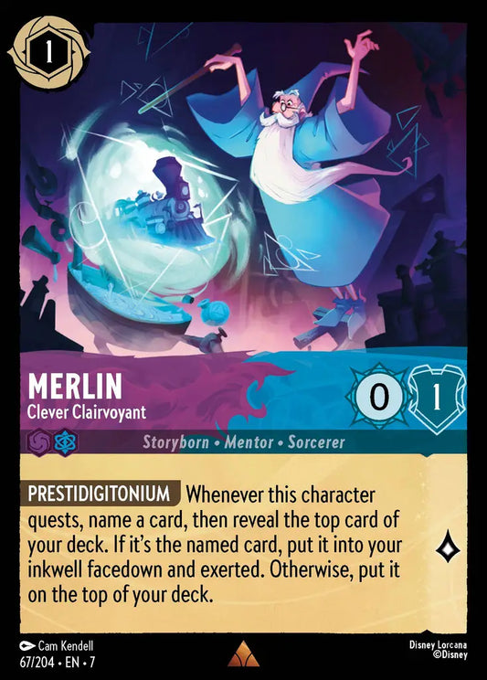 Merlin - Clever Clairvoyant 67/204 (Archazia's Island)