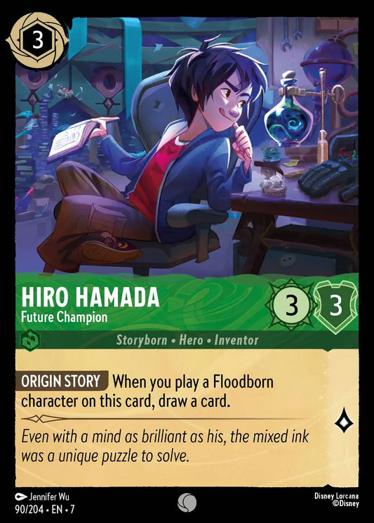 Hiro Hamada - Future Champion 90/204 (Archazia's Island)