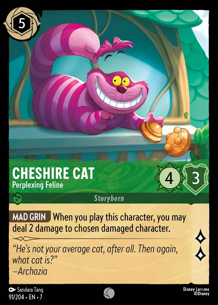 Cheshire Cat - Perplexing Feline 91/204 (Archazia's Island)