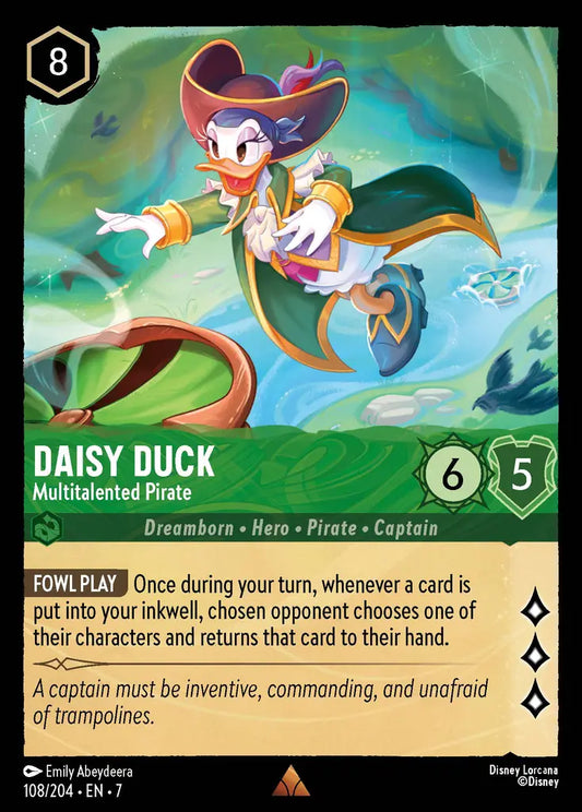 Daisy Duck - Multitalented Pirate 108/204 (Archazia's Island)
