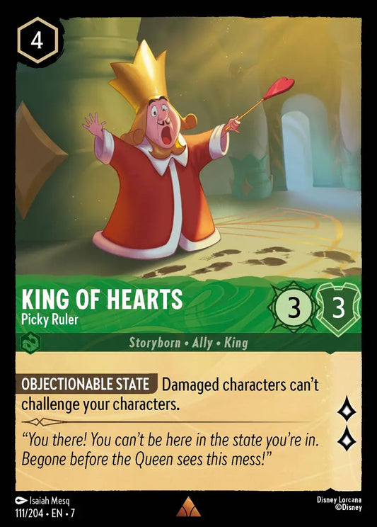 King of Hearts - Picky Ruler 111/204 (Archazia's Island)