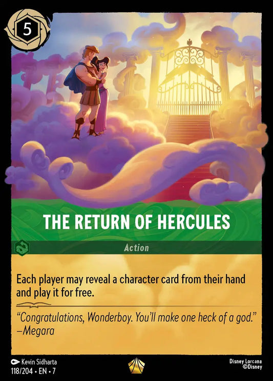 The Return of Hercules 118/204 (Archazia's Island)