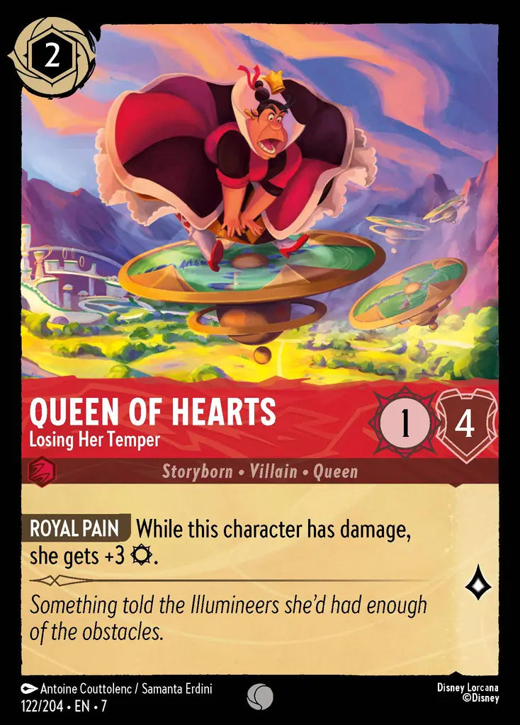 Queen of Hearts - Losing Her Temper 122/204 (Archazia's Island)