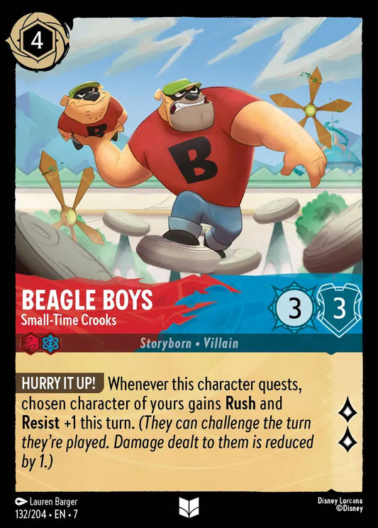 Beagle Boys - Small-Time Crooks 132/204 (Archazia's Island)