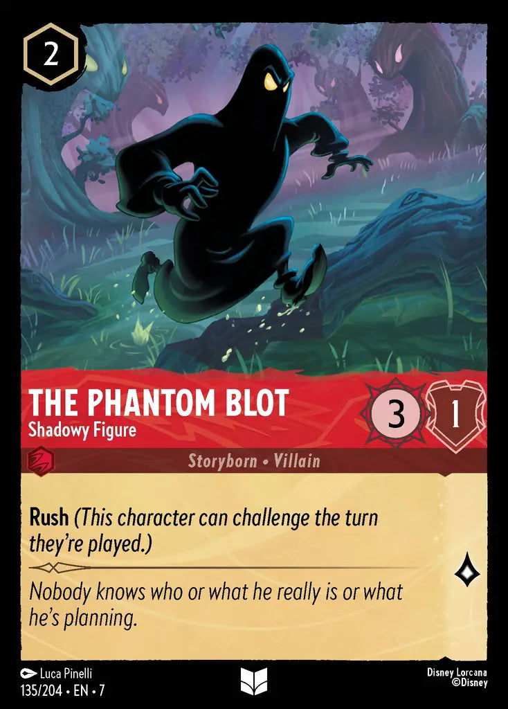 The Phantom Blot - Shadowy Figure 135/204 (Archazia's Island)