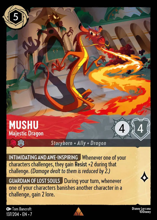 Mushu - Majestic Dragon 137/204 (Archazia's Island)