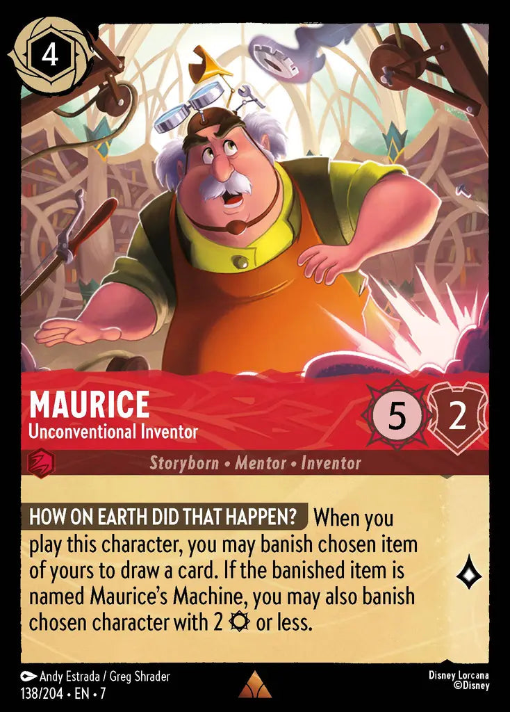 Maurice - Unconventional Inventor 138/204 (Archazia's Island)
