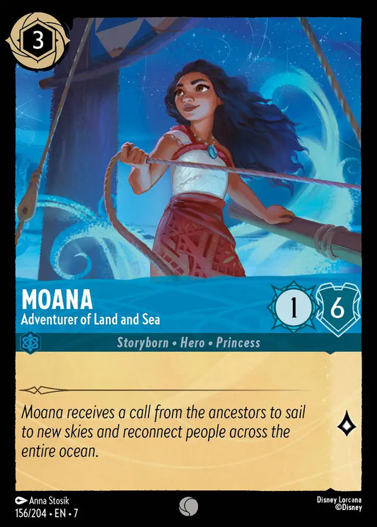 Moana - Adventurer of Land and Sea 156/204 (Archazia's Island)