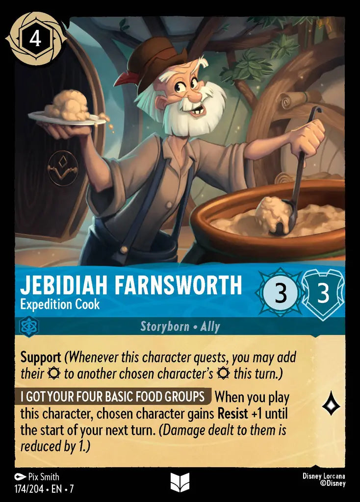 Jebidiah Farnsworth - Expedition Cook 174/204 (Archazia's Island)