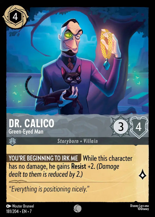Dr. Calico - Green-Eyed Man 181/204 (Archazia's Island)
