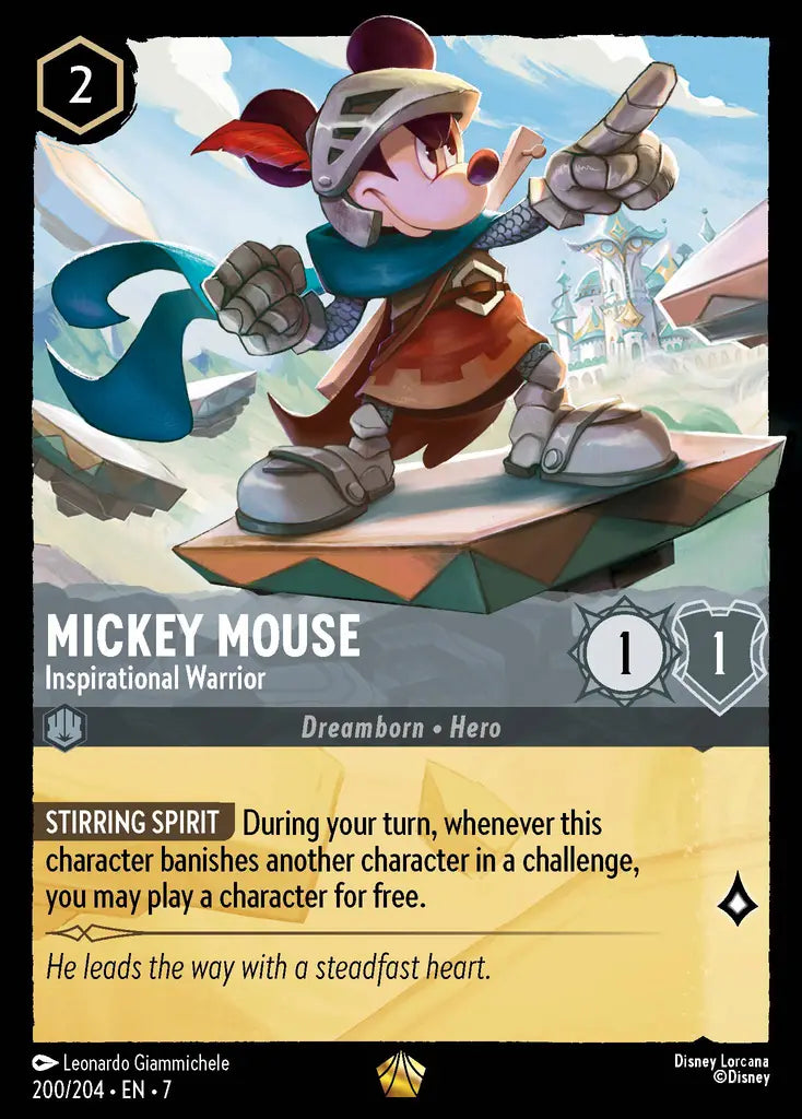 Mickey Mouse - Inspirational Warrior 200/204 (Archazia's Island)