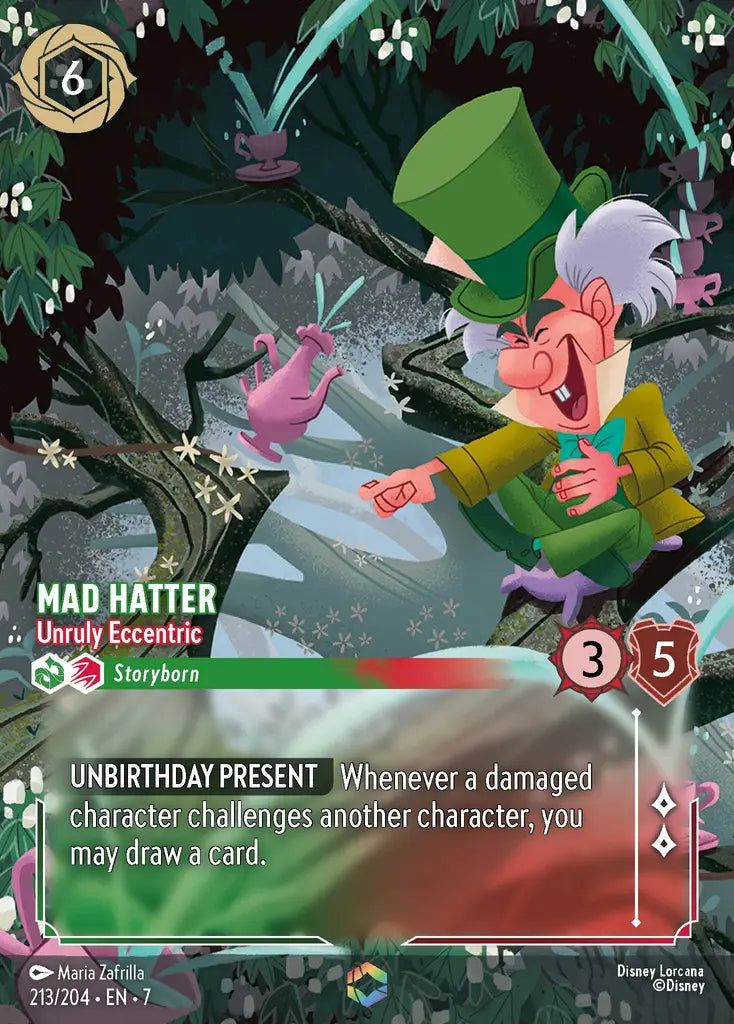 Mad Hatter - Unruly Eccentric 213/204 - Enchanted (Archazia's Island)