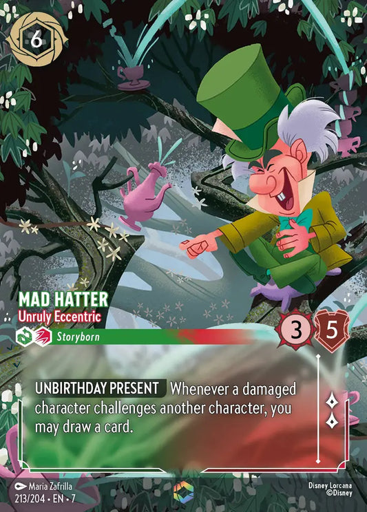 Mad Hatter - Unruly Eccentric 213/204 - Enchanted (Archazia's Island)