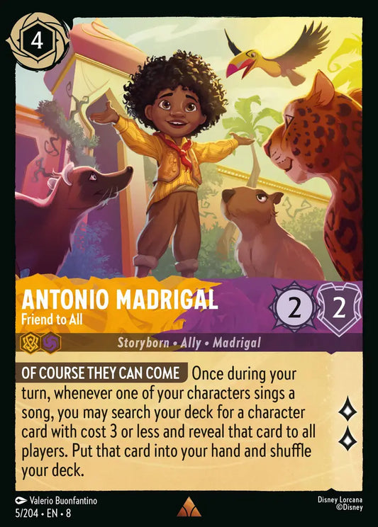Antonio Madrigal - Friend to All 5/204 (Reign of Jafar)