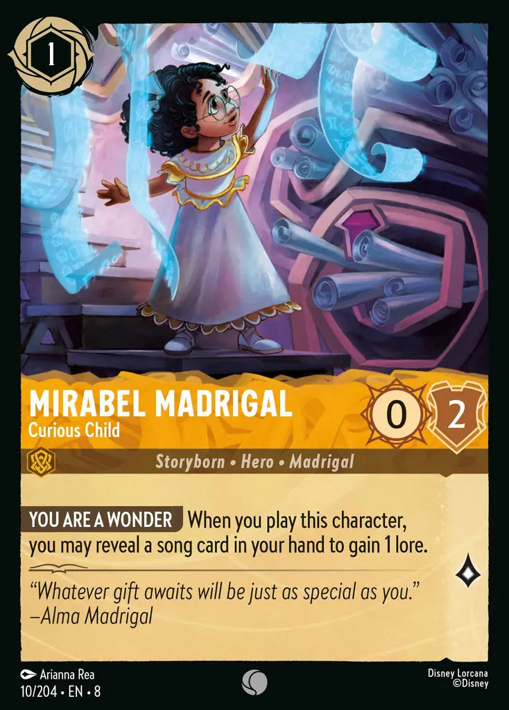 Mirabel Madrigal - Curious Child 10/204 (Reign of Jafar)