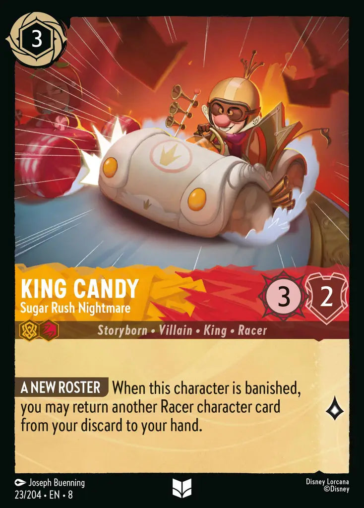 King Candy - Sugar Rush Nightmare 23/204 (Reign of Jafar)