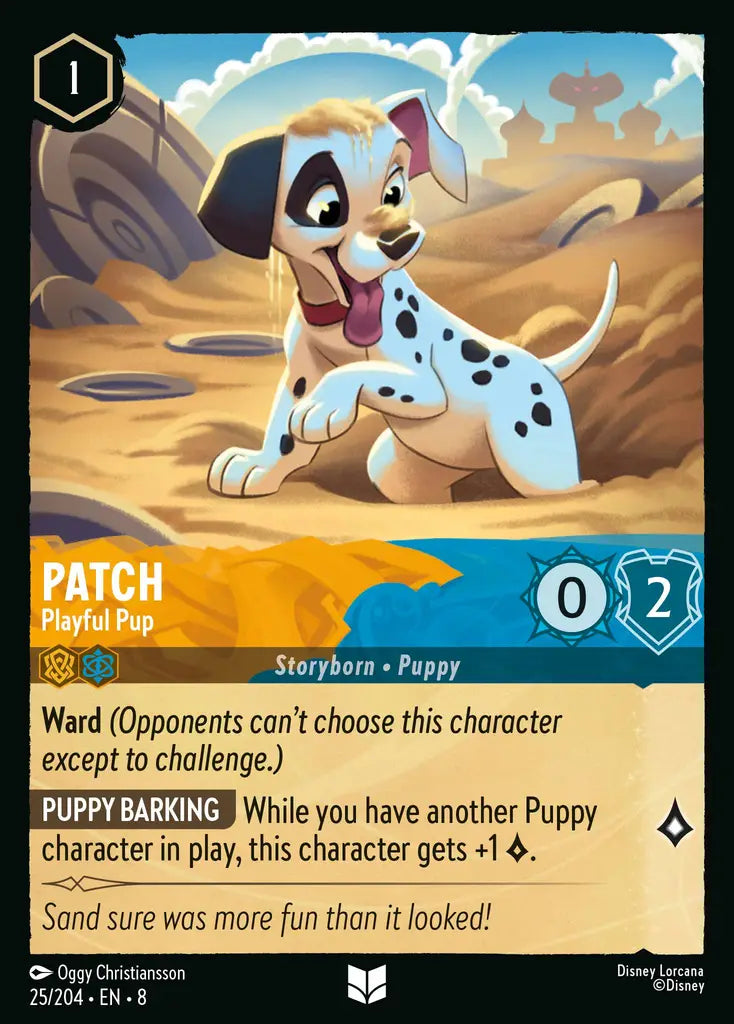 Patch - Playful Pup 25/204 (Reign of Jafar)