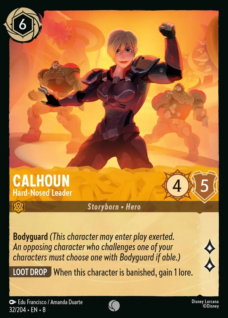 Calhoun - Hard-Nosed Leader 32/204 (Reign of Jafar)