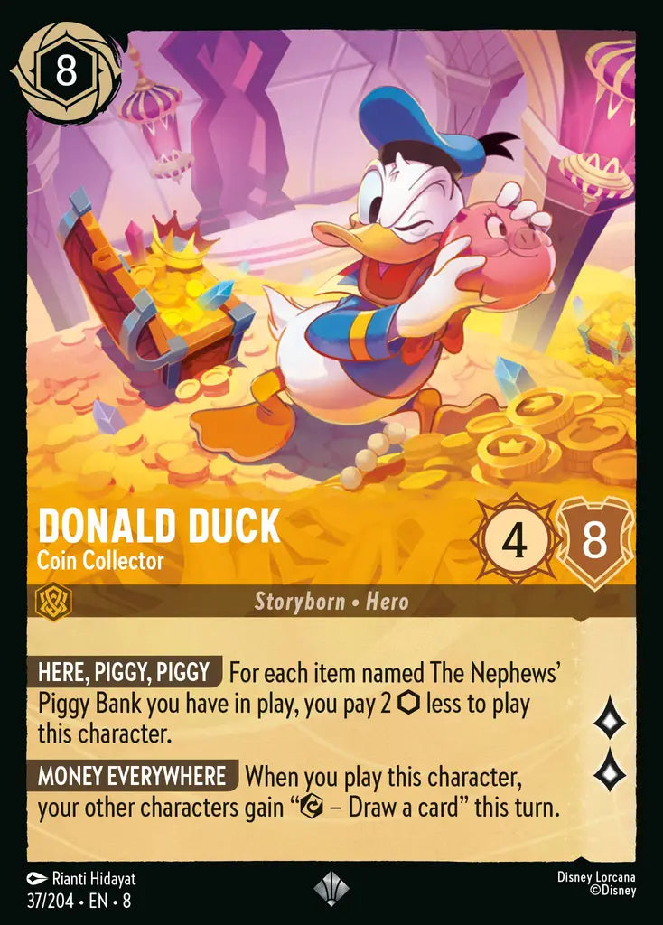 Donald Duck - Coin Collector 37/204 (Reign of Jafar)