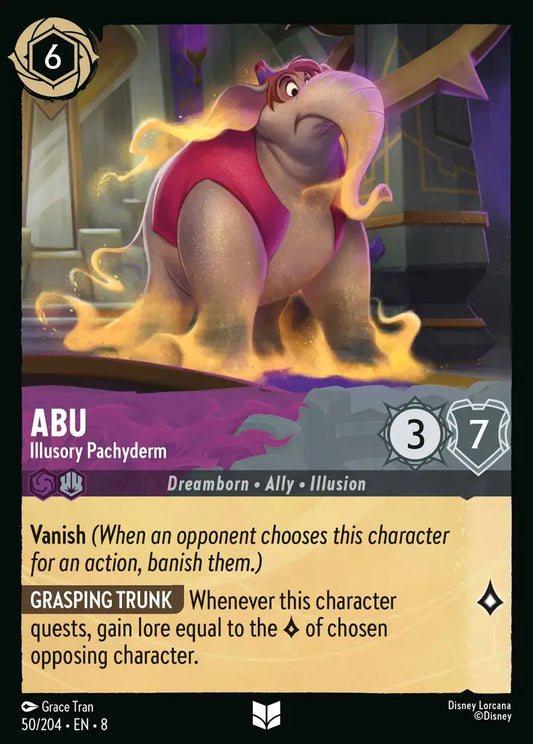 Abu - Illusory Pachyderm 50/204 (Reign of Jafar)