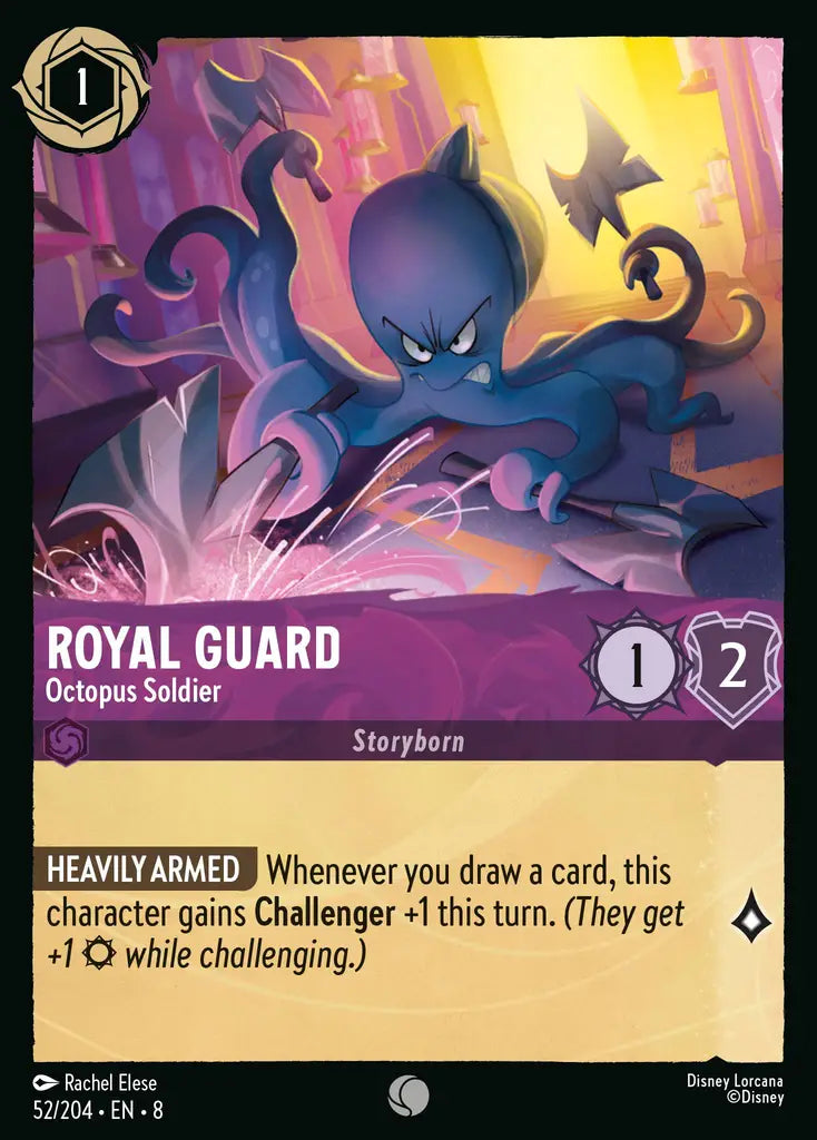 Royal Guard - Octopus Soldier 52/204 (Reign of Jafar)
