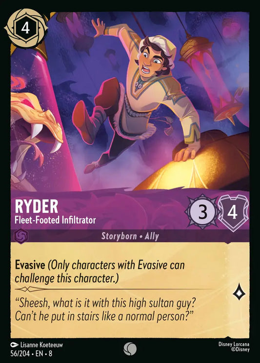 Ryder - Fleet-Footed Infiltrator 56/204 (Reign of Jafar)