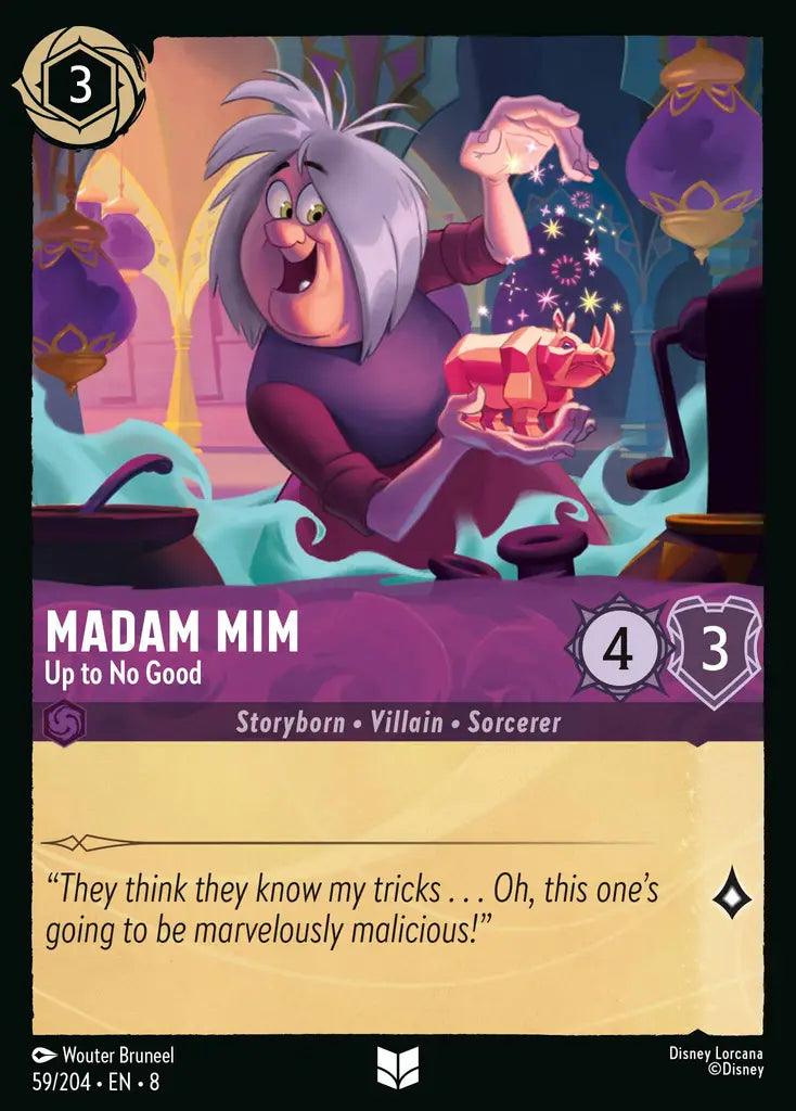 Madam Mim - Up to No Good 59/204 (Reign of Jafar)