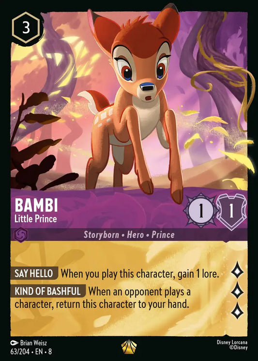 Bambi - Little Prince 63/204 (Reign of Jafar)