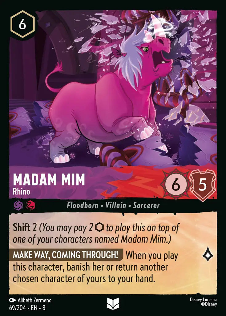 Madam Mim - Rhino 69/204 (Reign of Jafar)