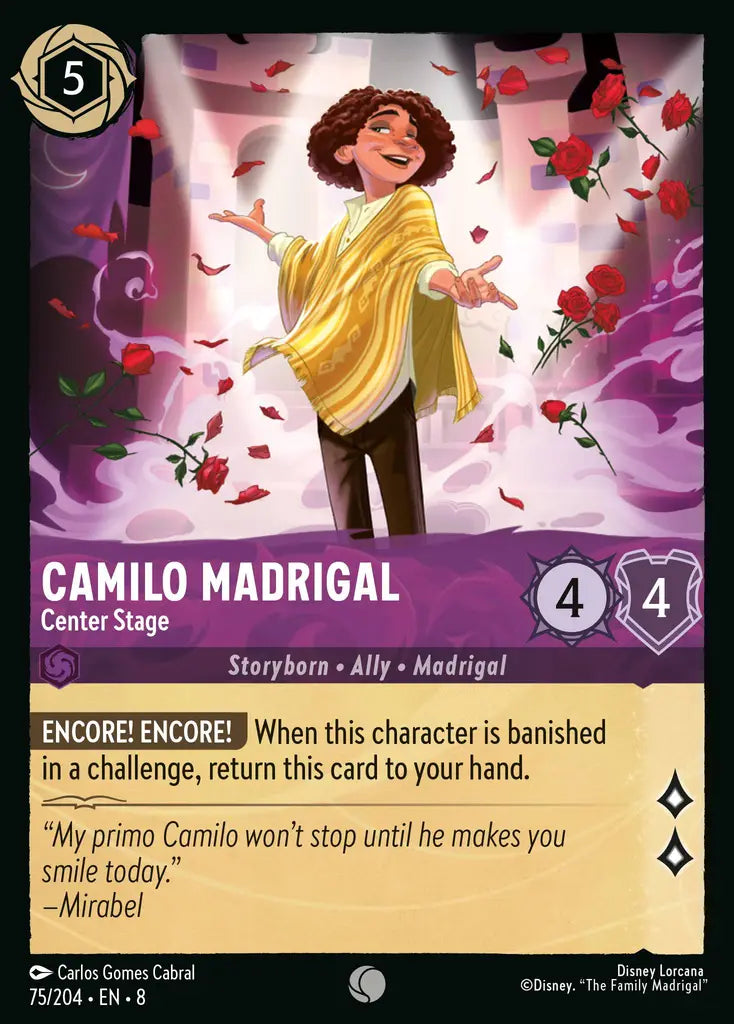 Camilo Madrigal - Center Stage 75/204 (Reign of Jafar)