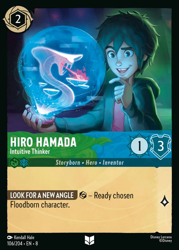 Hiro Hamada - Intuitive Thinker 106/204 (Reign of Jafar)