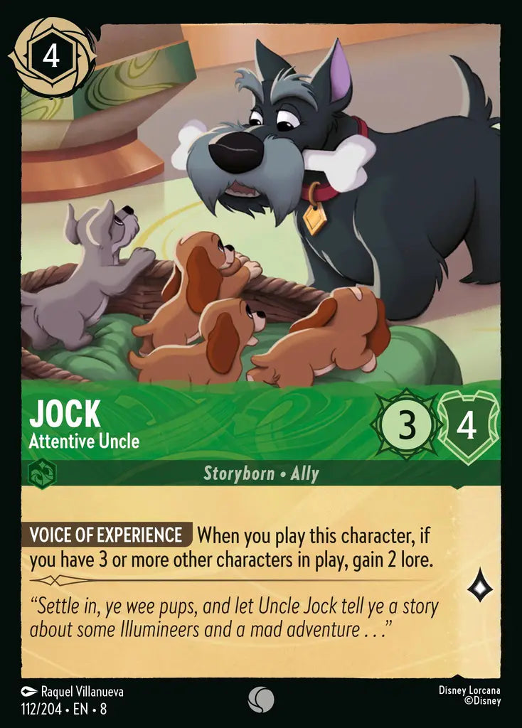 Jock - Attentive Uncle 112/204 (Reign of Jafar)