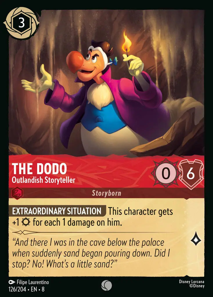 The Dodo - Outlandish Storyteller 126/204 (Reign of Jafar)