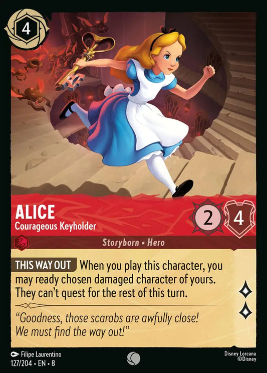 Alice - Courageous Keyholder 127/204 (Reign of Jafar)