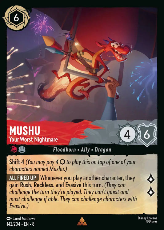 Mushu - Your Worst Nightmare 142/204 (Reign of Jafar)