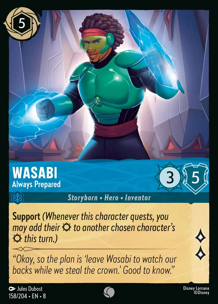 Wasabi - Always Prepared 158/204 (Reign of Jafar)