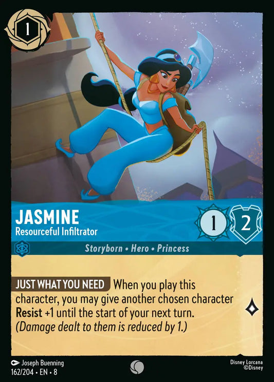 Jasmine - Resourceful Infiltrator 162/204 (Reign of Jafar)