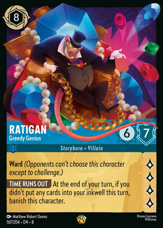 Ratigan - Greedy Genius 167/204 (Reign of Jafar)