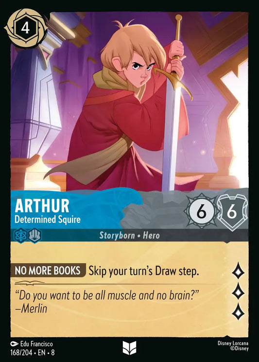 Arthur - Determined Squire 168/204 (Reign of Jafar)