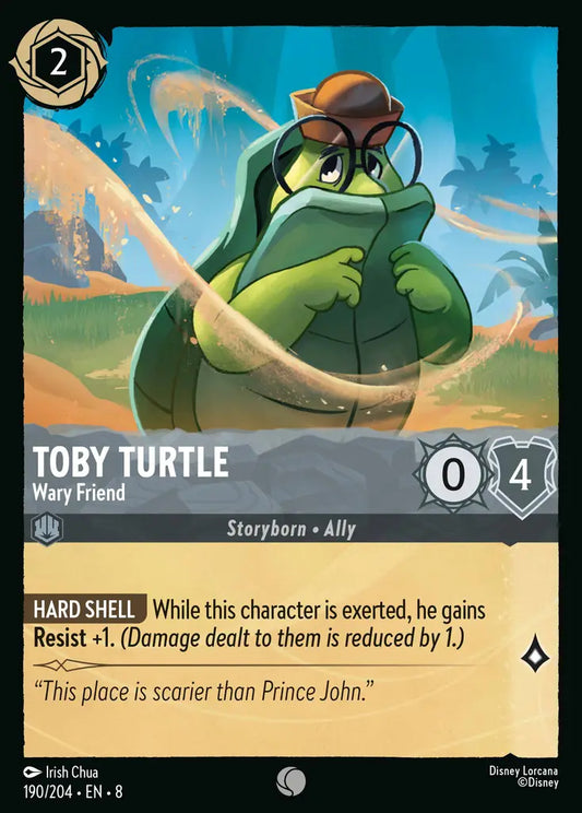 Toby Turtle - Wary Friend 190/204 (Reign of Jafar)