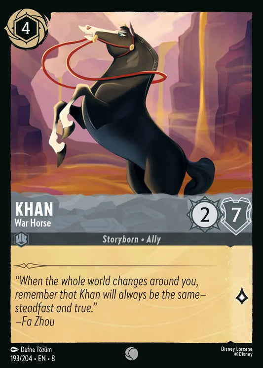 Khan - War Horse 193/204 (Reign of Jafar)