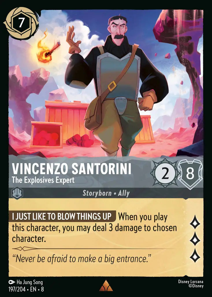 Vincenzo Santorini - The Explosives Expert 197/204 (Reign of Jafar)