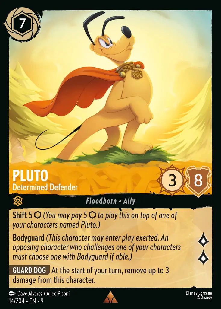 Pluto - Determined Defender 14/204 (Fabled)