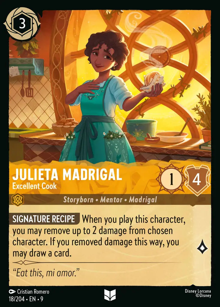 Julieta Madrigal - Excellent Cook 18/204 (Fabled)