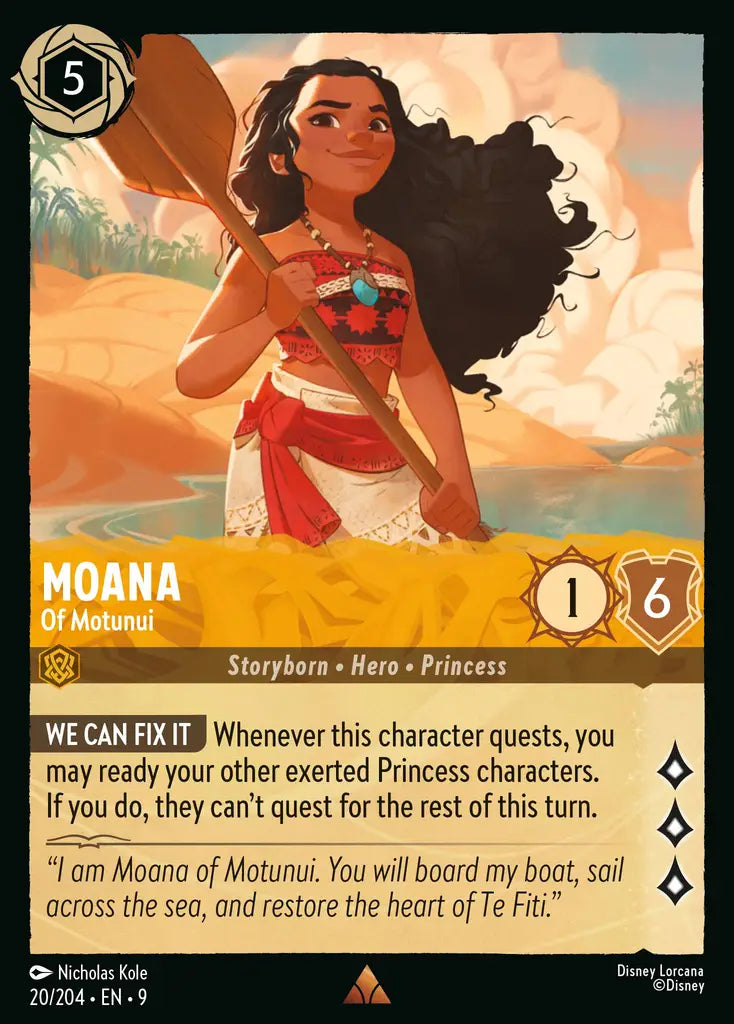 Moana - Of Motunui 20/204 (Fabled)