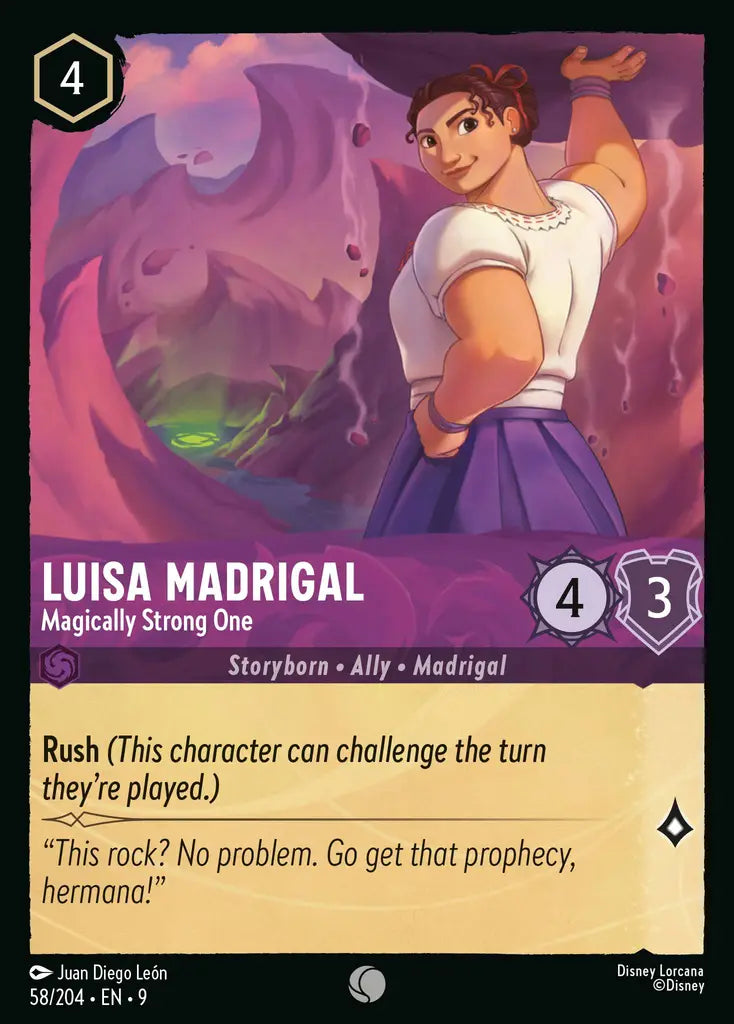 Luisa Madrigal - Magically Strong One 58/204 (Fabled)