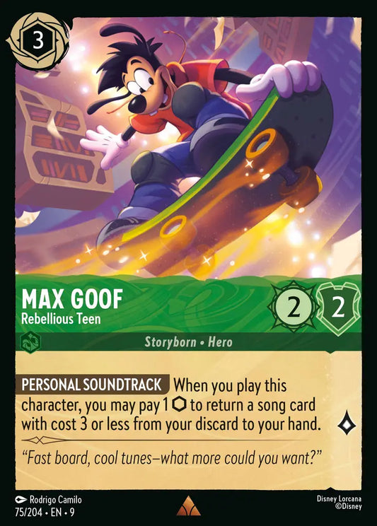 Max Goof - Rebellious Teen 75/204 (Fabled)