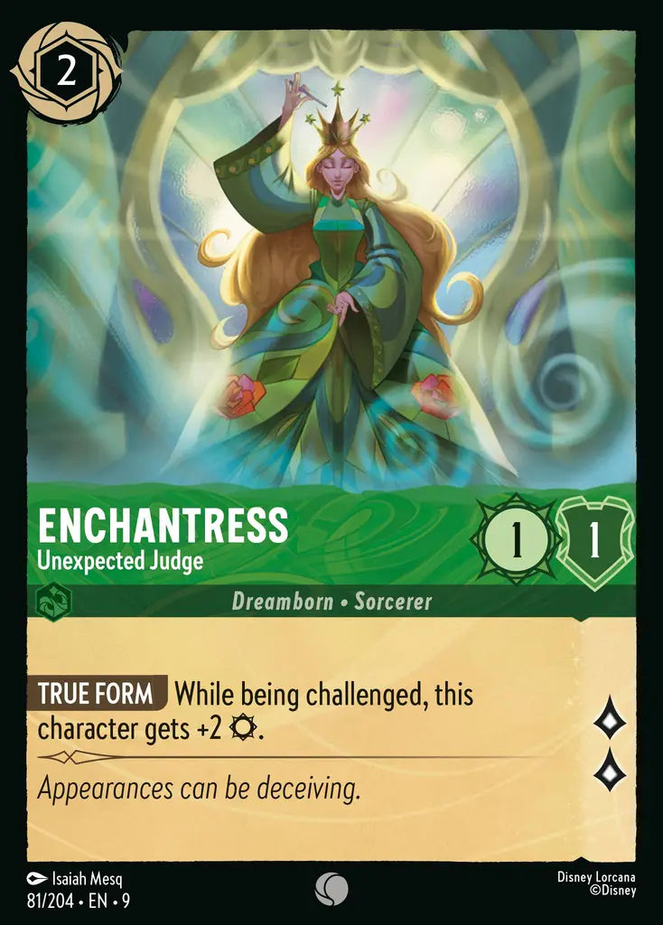 Enchantress - Unexpected Judge 81/204 (Fabled)