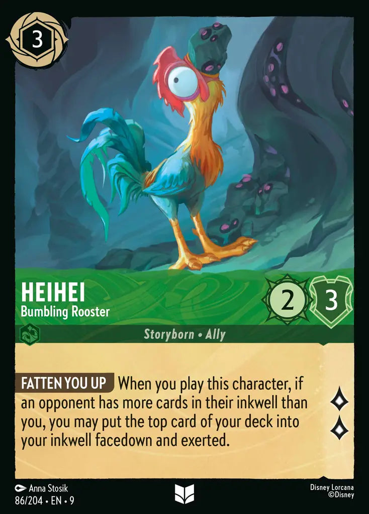 Heihei - Bumbling Rooster 86/204 (Fabled)